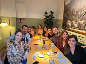 Group lunch, Spring 2023